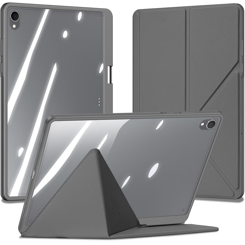 Schutzhülle mit Klappe für Galaxy Tab S11, Dux Ducis Magi, Transparent-Grau