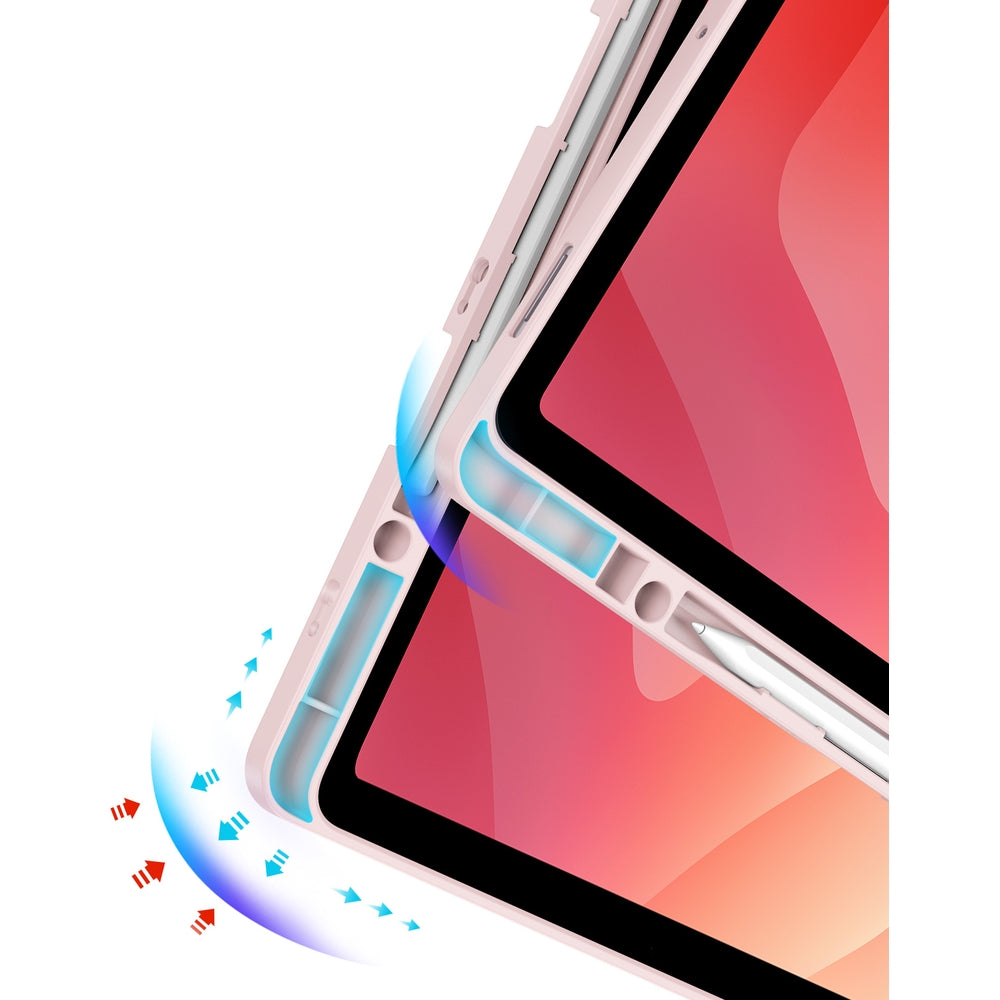 Schutzhülle mit Klappe für Galaxy Tab S12 Plus, Dux Ducis Magi, Rosa (7/12)