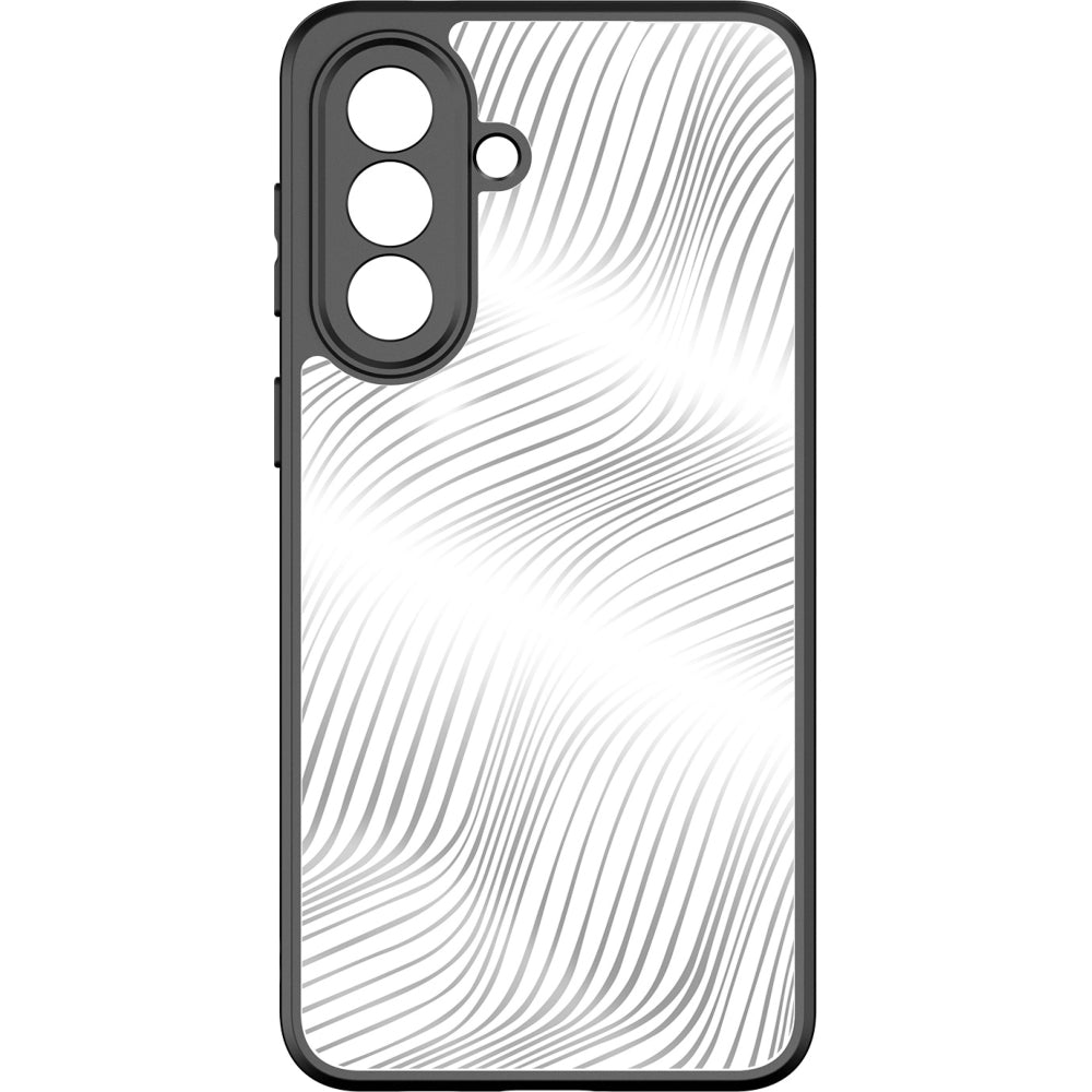 Handyhülle für Galaxy A57 5G, Dux Ducis Aimo, Transparent mit schwarzen Rahmen
