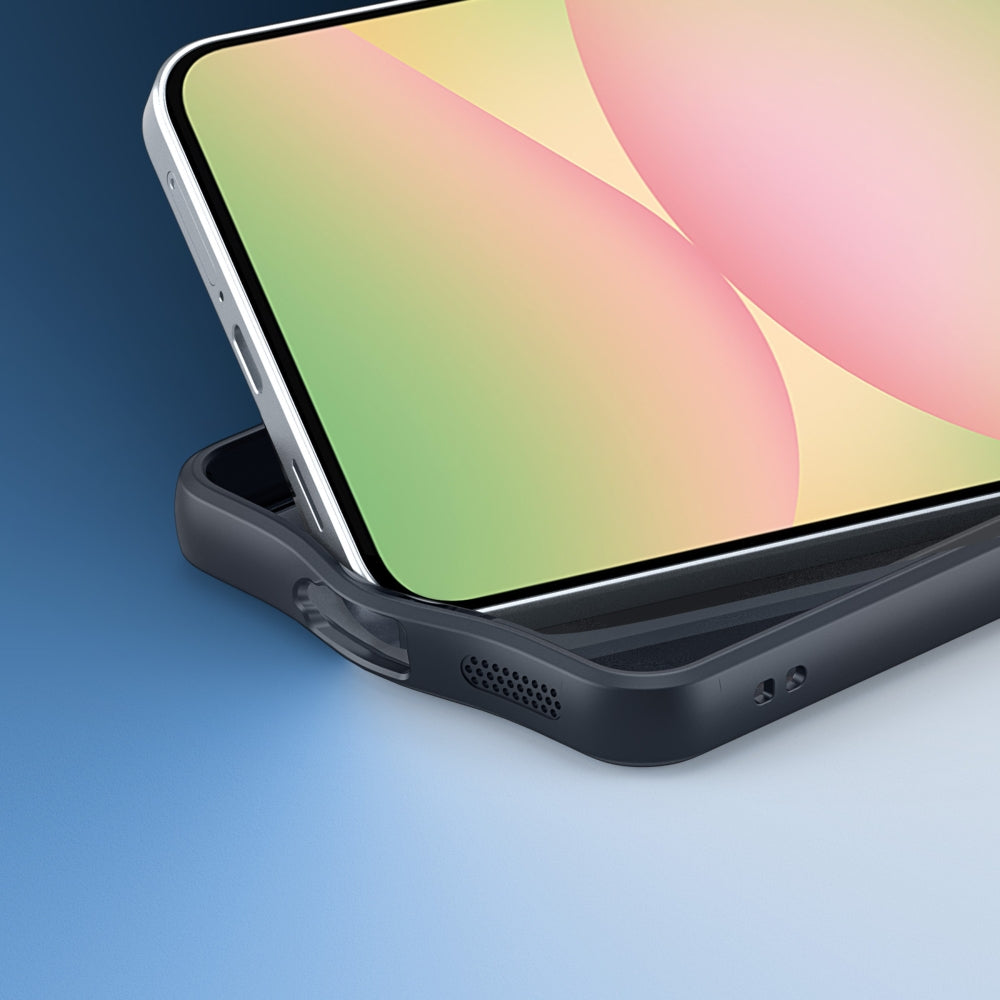 Handyhülle für Galaxy A57 5G, Dux Ducis Aimo, Transparent mit schwarzen Rahmen