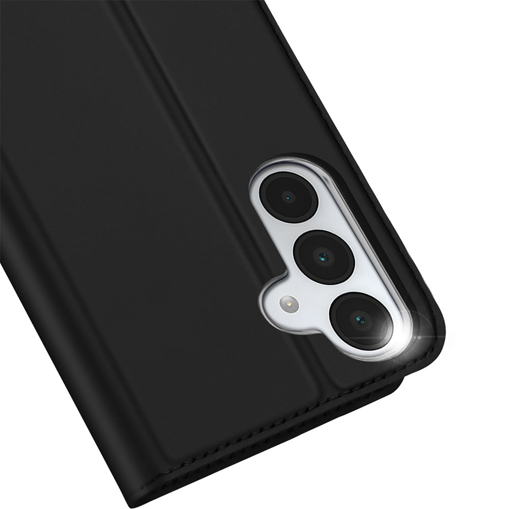Handyhülle mit Klappe für Galaxy A17 5G / 4G, Dux Ducis Skin Pro, Schwarz
