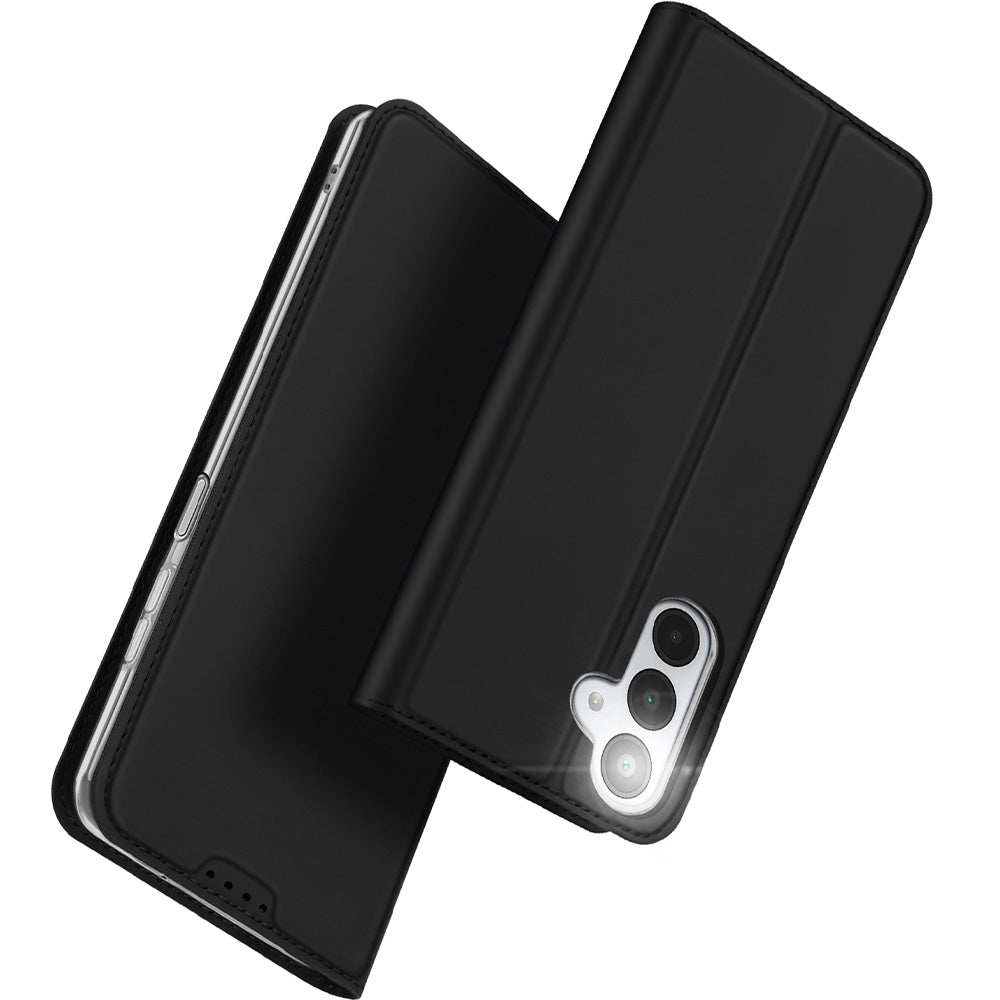 Handyhülle mit Klappe für Galaxy A17 5G / 4G, Dux Ducis Skin Pro, Schwarz