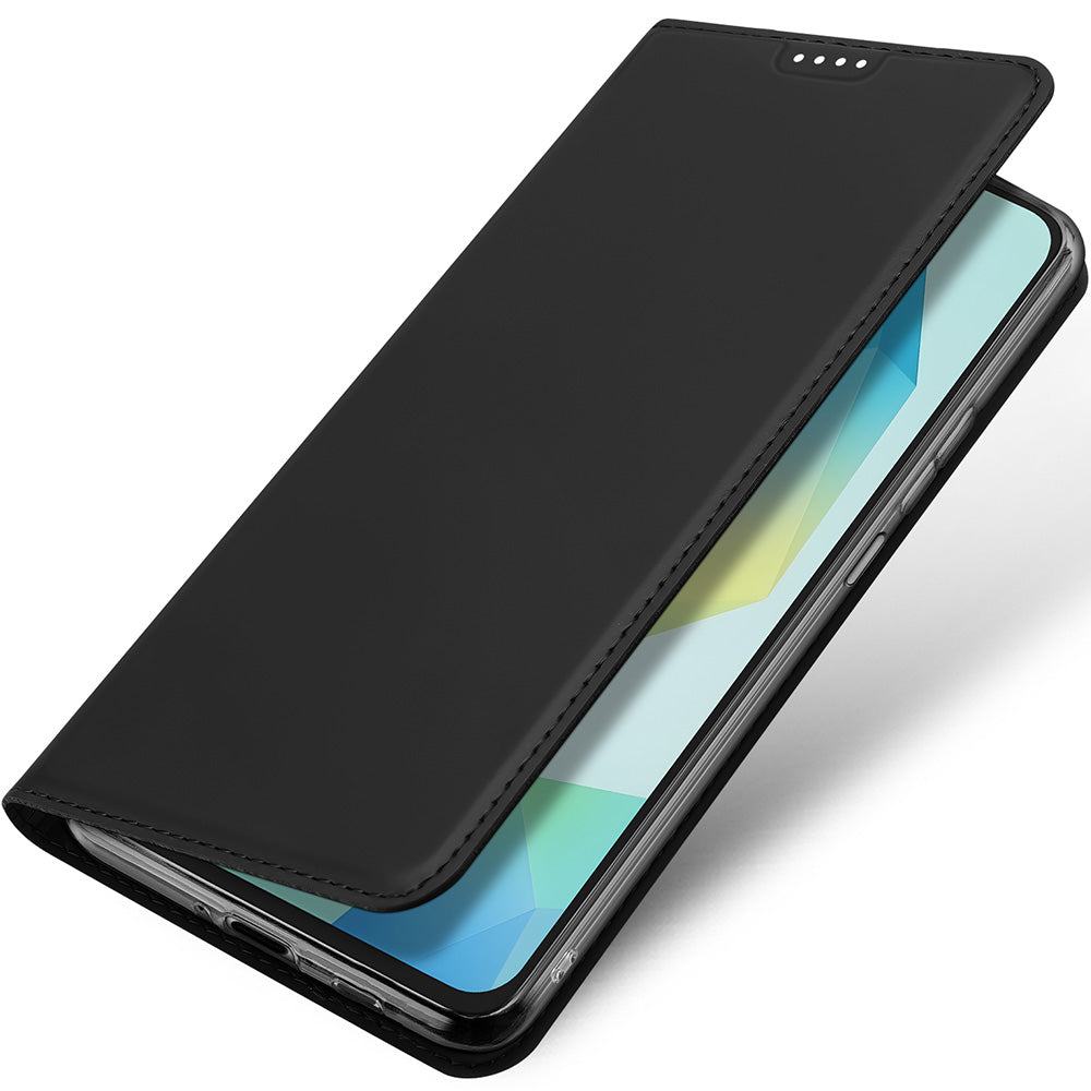 Handyhülle mit Klappe für Galaxy A17 5G / 4G, Dux Ducis Skin Pro, Schwarz