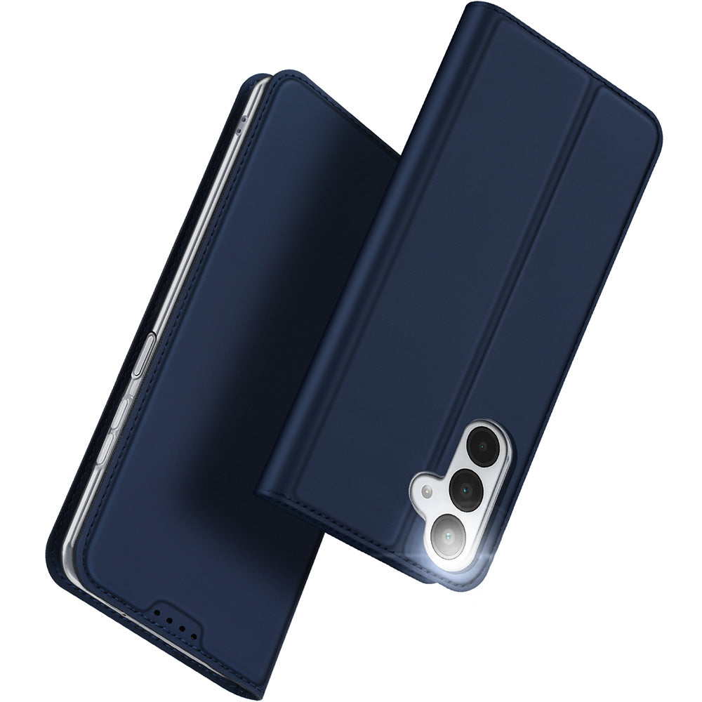 Handyhülle mit Klappe für Galaxy A17 5G / 4G, Dux Ducis Skin Pro, Dunkelblau