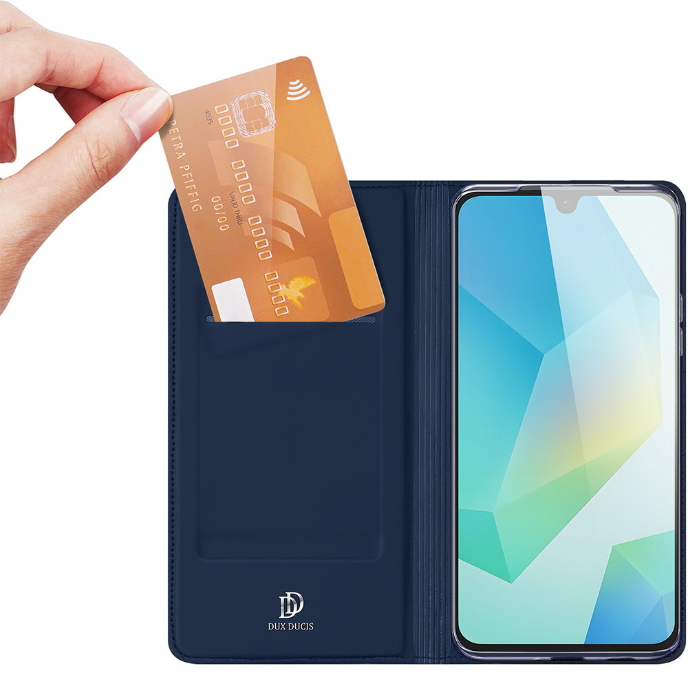 Handyhülle mit Klappe für Galaxy A17 5G / 4G, Dux Ducis Skin Pro, Dunkelblau