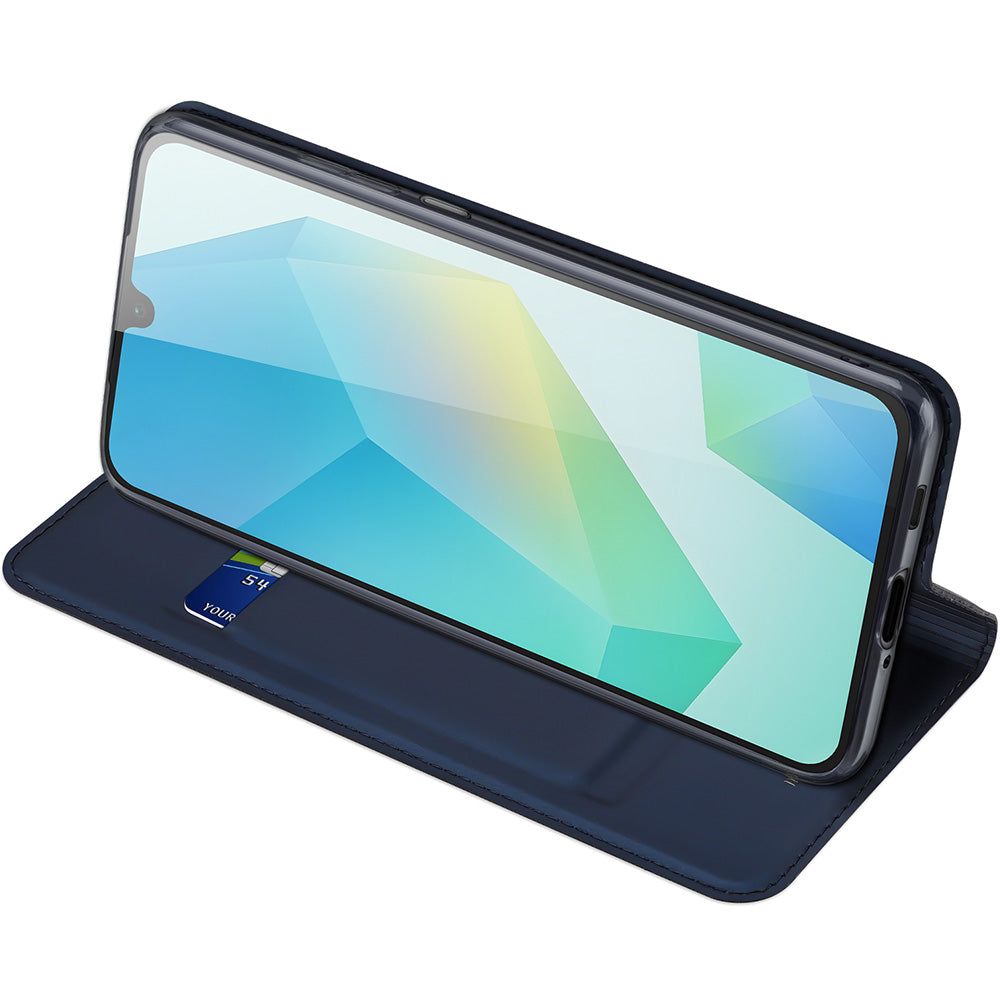 Handyhülle mit Klappe für Galaxy A17 5G / 4G, Dux Ducis Skin Pro, Dunkelblau