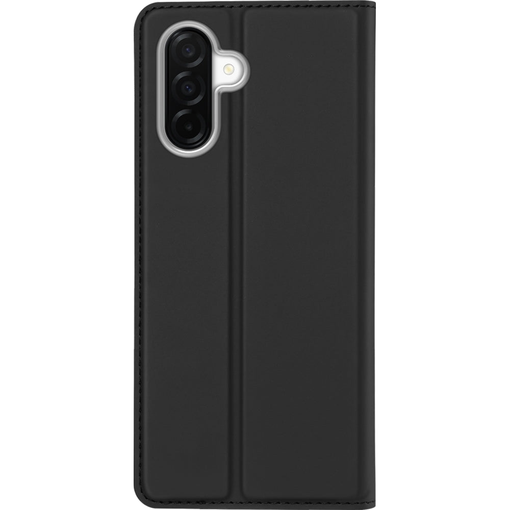 Handyhülle mit Klappe für Galaxy A27 5G, Dux Ducis Skin Pro, Schwarz
