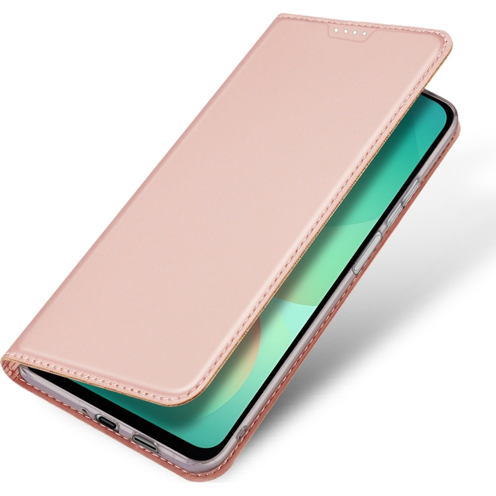 Handyhülle mit Klappe für Galaxy A27 5G, Dux Ducis Skin Pro, Rosa