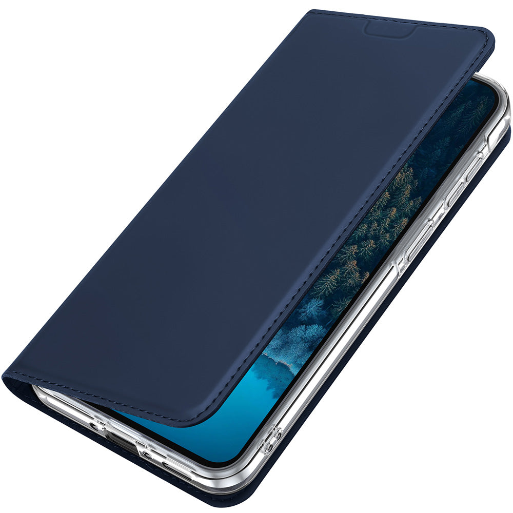Handyhülle mit Klappe für Galaxy A37 5G, Dux Ducis Skin Pro, Dunkelblau