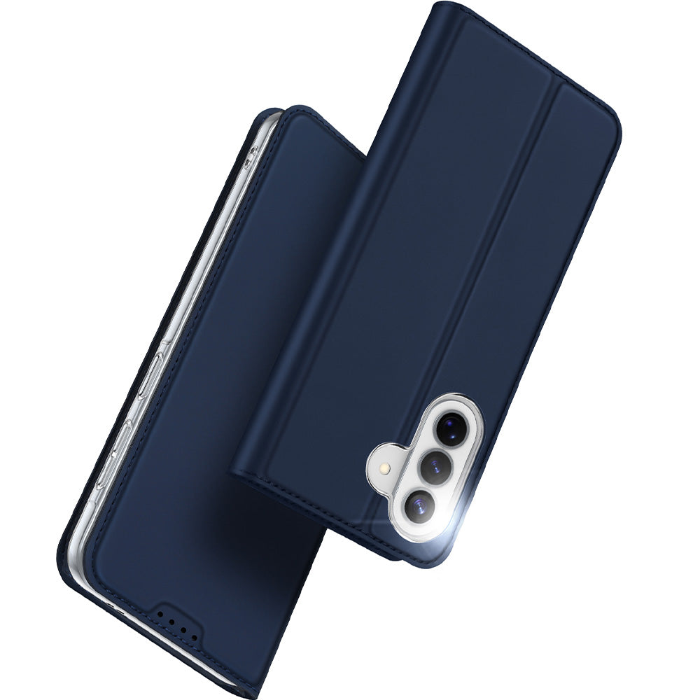 Handyhülle mit Klappe für Galaxy A37 5G, Dux Ducis Skin Pro, Dunkelblau