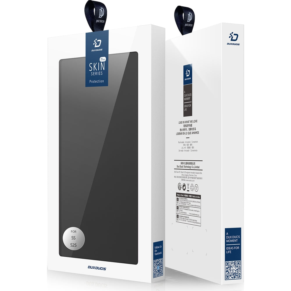Handyhülle für Galaxy S25, Dux Ducis Skin Pro, Schwarz