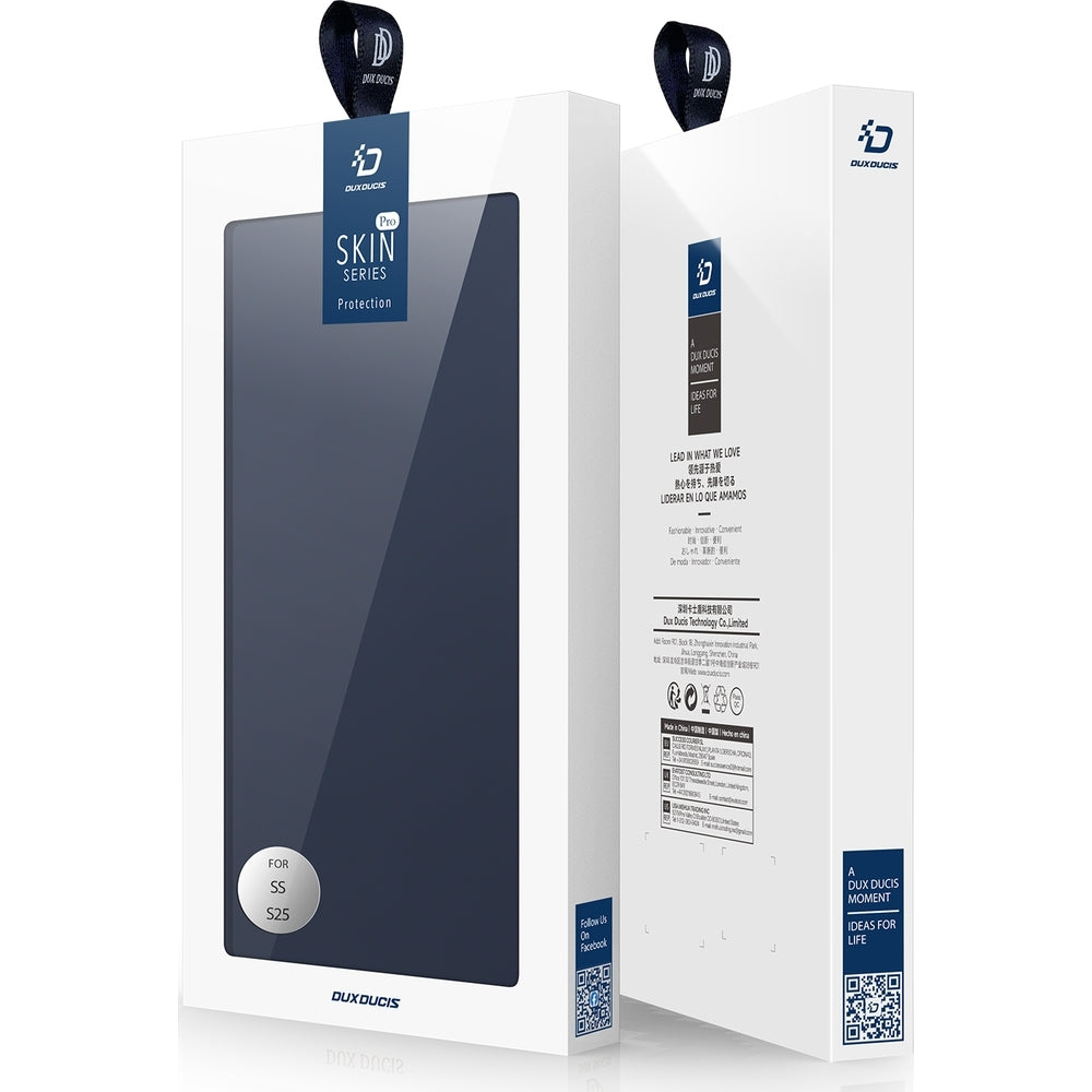 Handyhülle für Galaxy S25, Dux Ducis Skin Pro, Dunkelblau