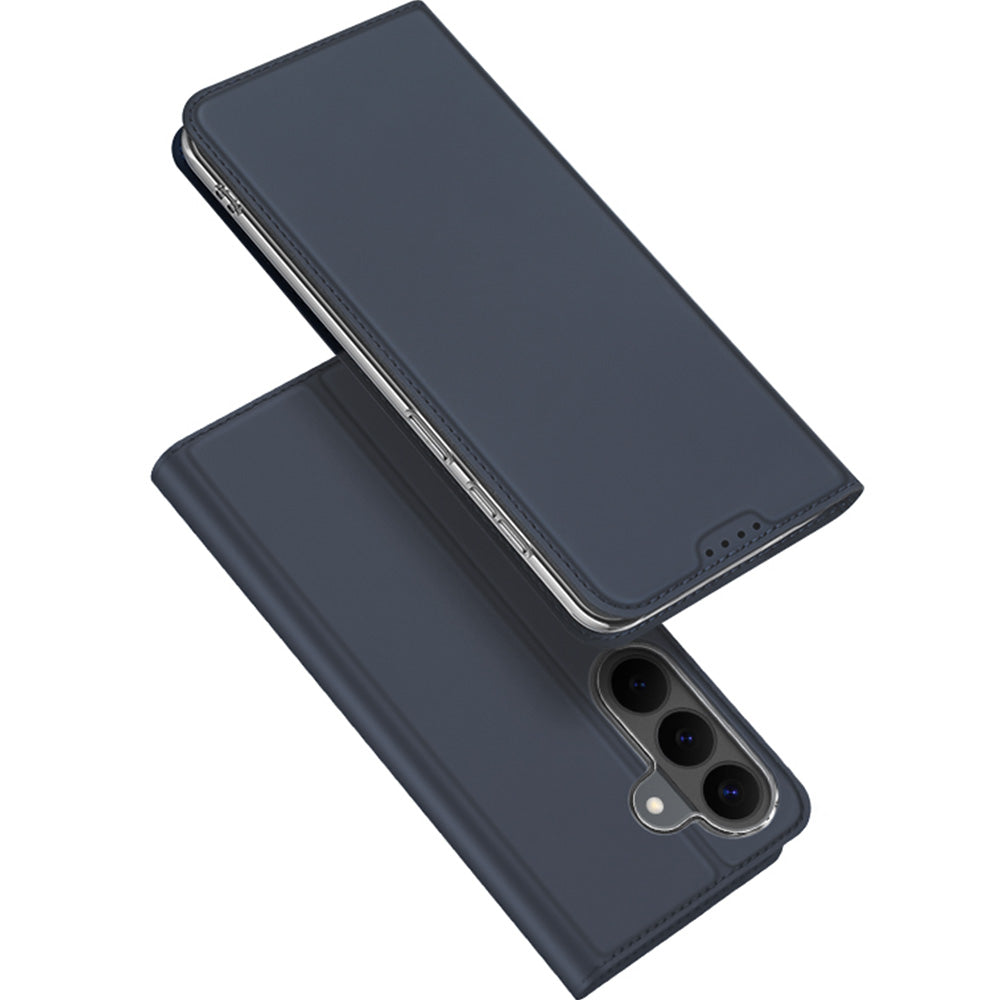 Handyhülle mit Klappe für Galaxy S26 FE, Dux Ducis Skin Pro, Dunkelblau (4/12)