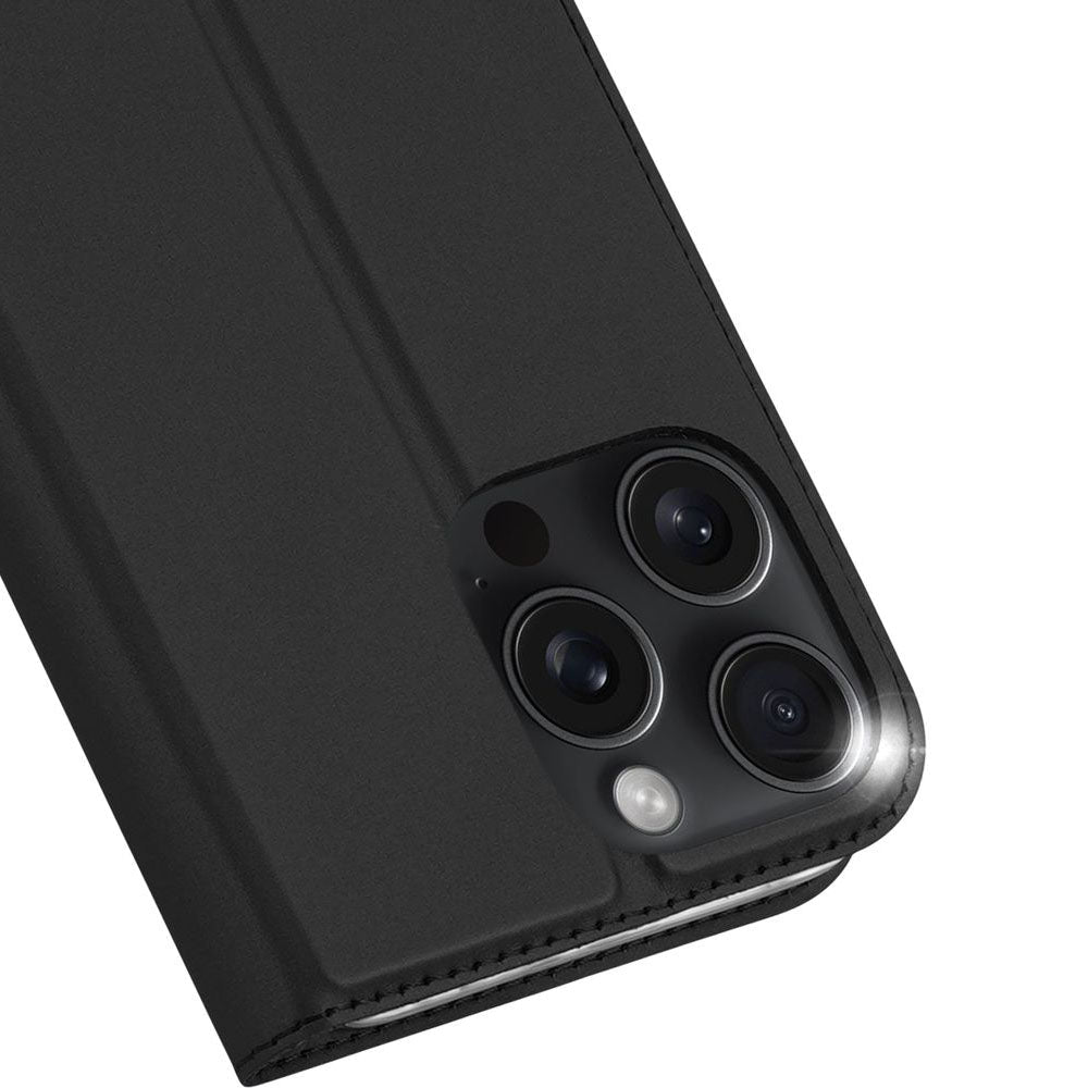 Handyhülle für iPhone 16 Pro Max, Dux Ducis Skin Pro, Schwarz