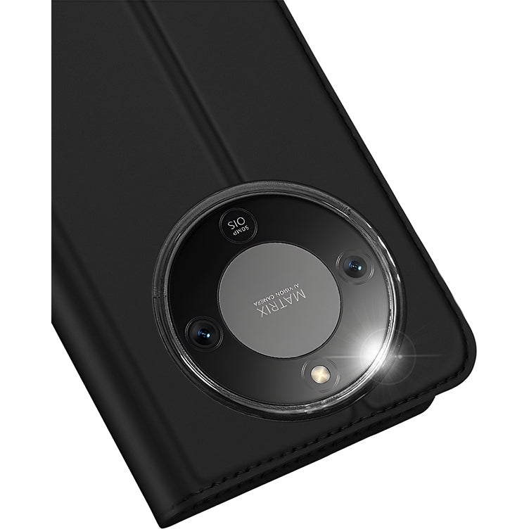 Handyhülle mit Klappe für Honor Magic 8 Lite, Dux Ducis Skin Pro, Schwarz