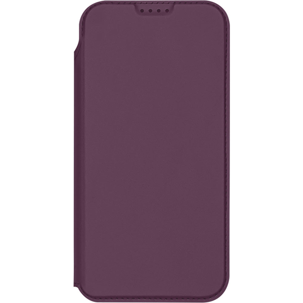 Handyhülle mit Klappe für iPhone 18 Pro Max / 17 Pro Max, Dux Ducis Skin Pro, Burgunderrot (10/10)