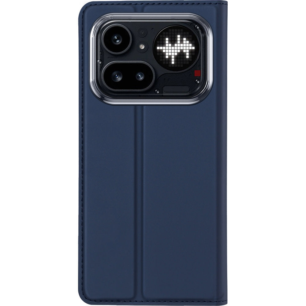 Handyhülle mit Klappe für Nothing Phone 4a Pro, Dux Ducis Skin Pro, Dunkelblau
