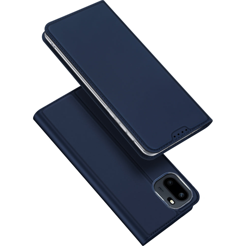 Handyhülle mit Klappe für OnePlus 15R, Dux Ducis Skin Pro, Dunkelblau