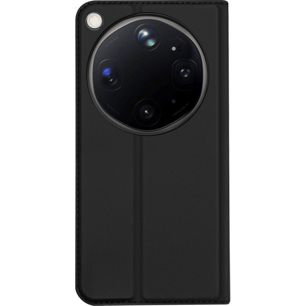 Handyhülle mit Klappe für Oppo Find X9 Ultra, Dux Ducis Skin Pro, Schwarz