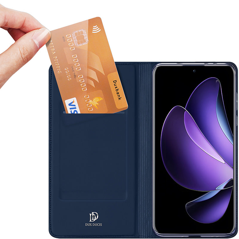 Handyhülle für Oppo Reno13 Pro, Dux Ducis Skin Pro, Dunkelblau