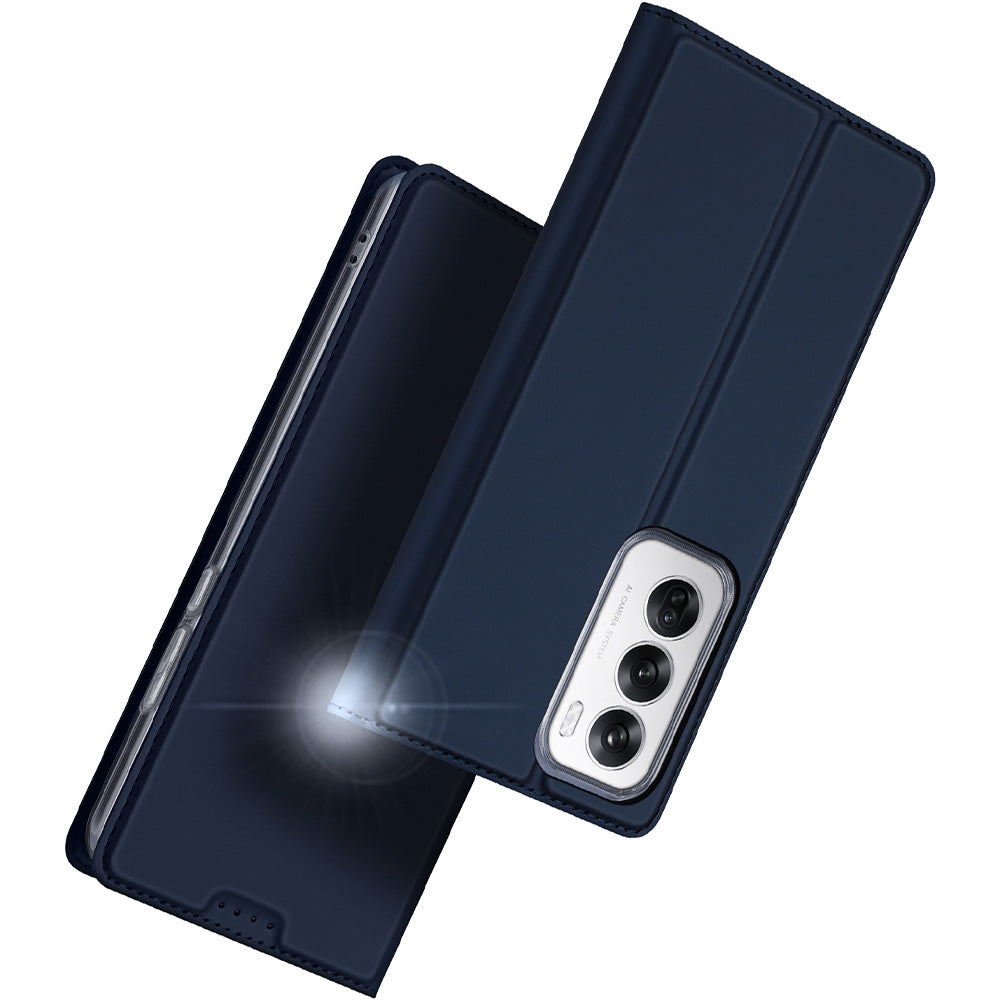 Handyhülle für Oppo Reno12, Dux Ducis Skin Pro, Dunkelblau