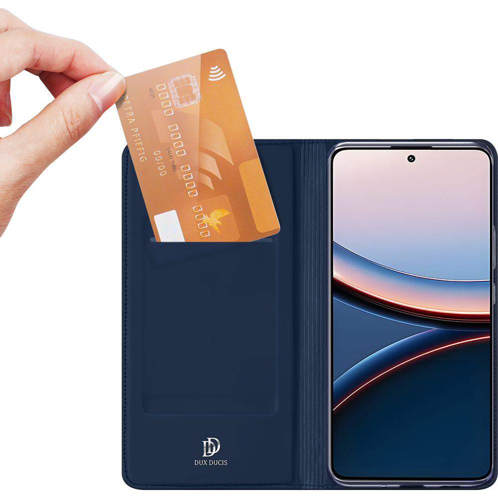 Handyhülle für Xiaomi POCO F7 Ultra, Dux Ducis Skin Pro, Dunkelblau