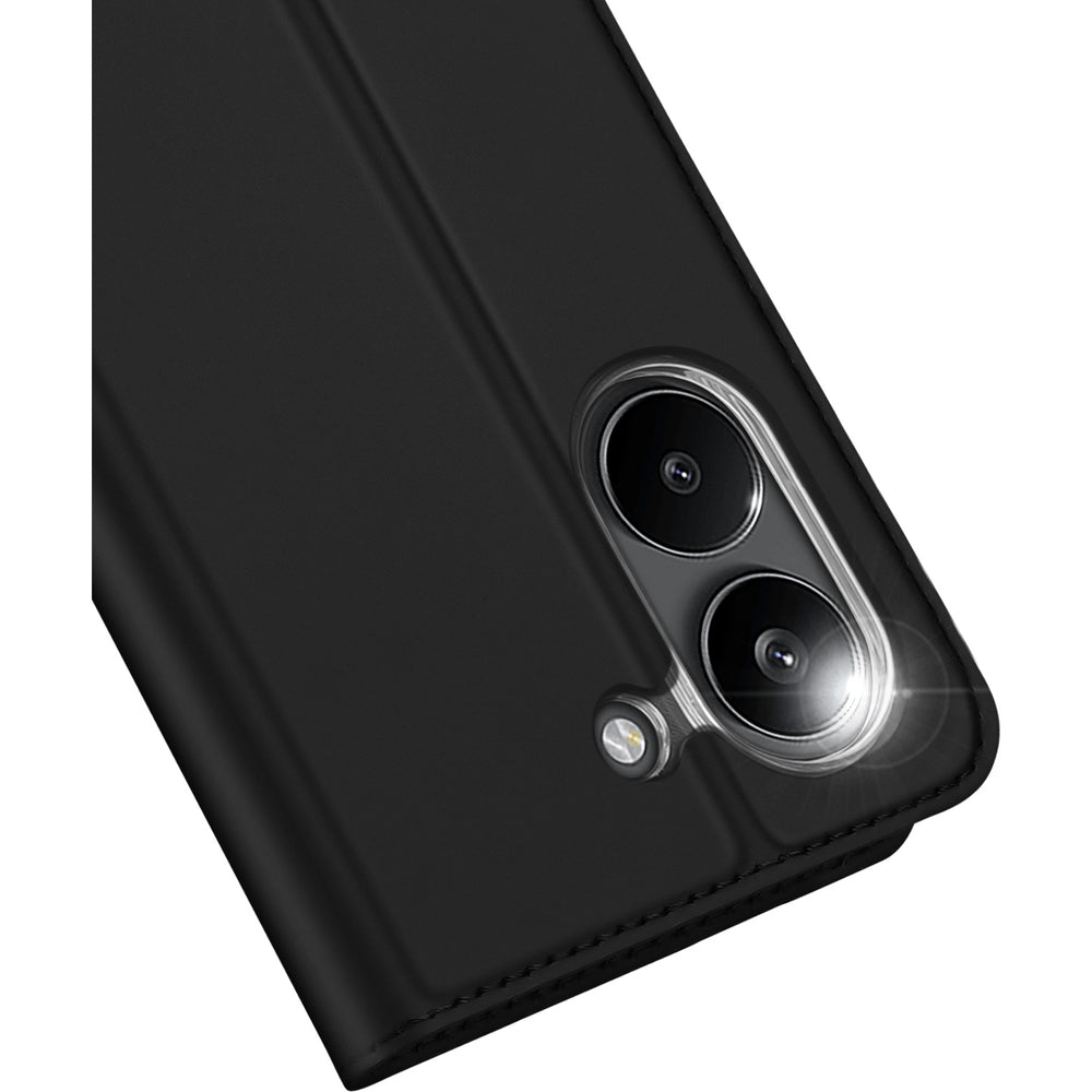 Handyhülle mit Klappe für Xiaomi POCO X8 Pro, Dux Ducis Skin Pro, Schwarz