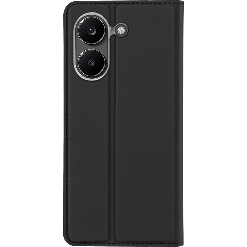 Handyhülle mit Klappe für Xiaomi POCO X8 Pro, Dux Ducis Skin Pro, Schwarz
