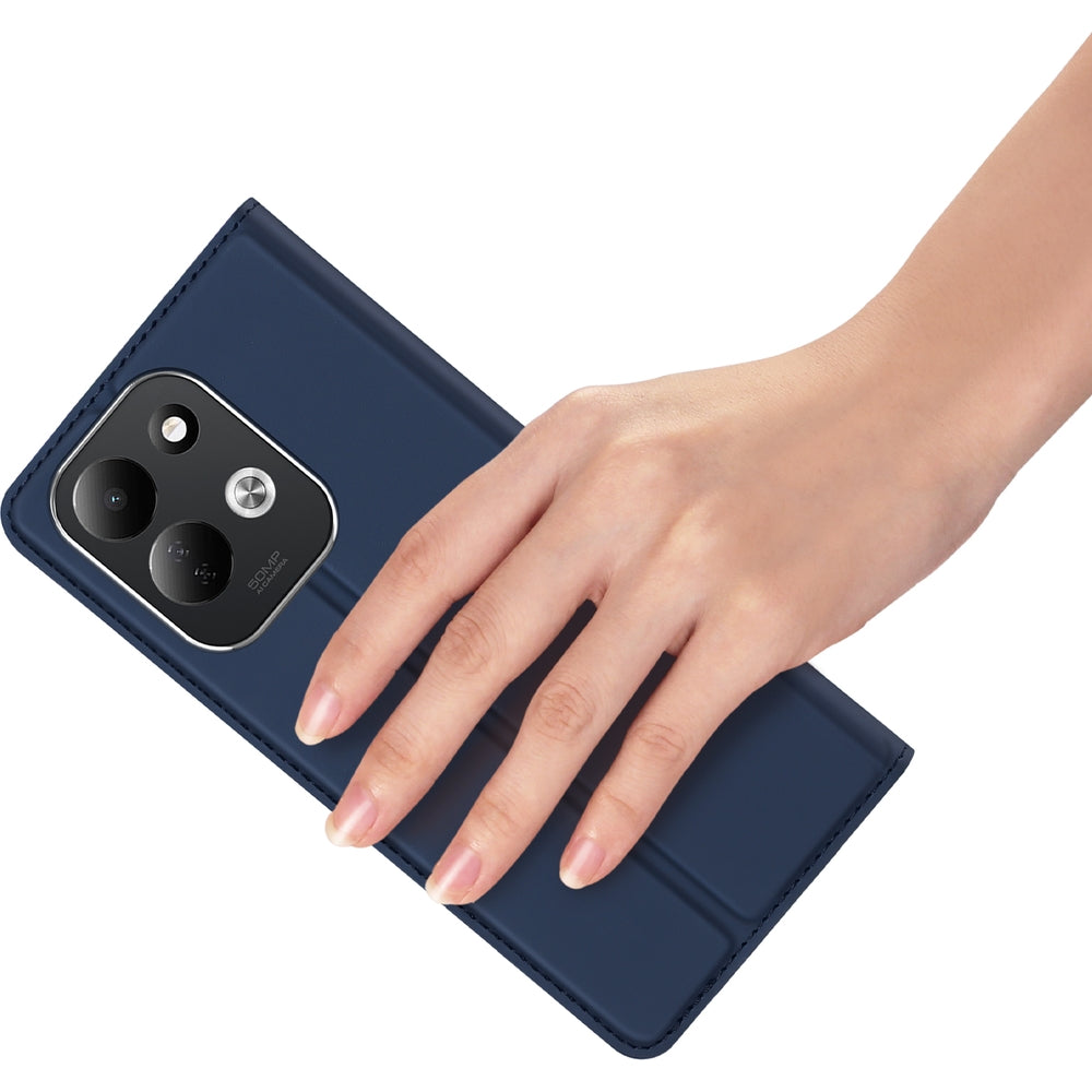 Handyhülle mit Klappe für Xiaomi Redmi 17 4G/5G, Dux Ducis Skin Pro, Dunkelblau (4/12)