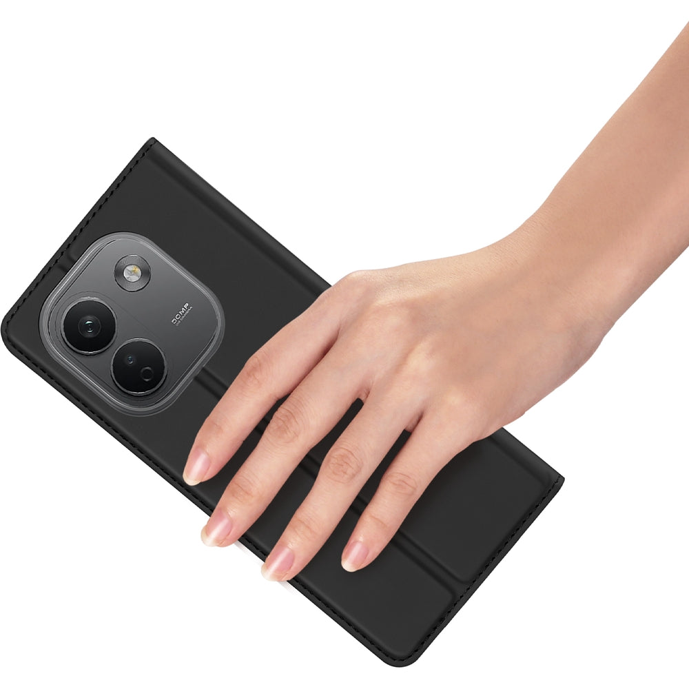 Handyhülle mit Klappe für Xiaomi Redmi Note 17 4G/5G, Dux Ducis Skin Pro, Schwarz (5/11)