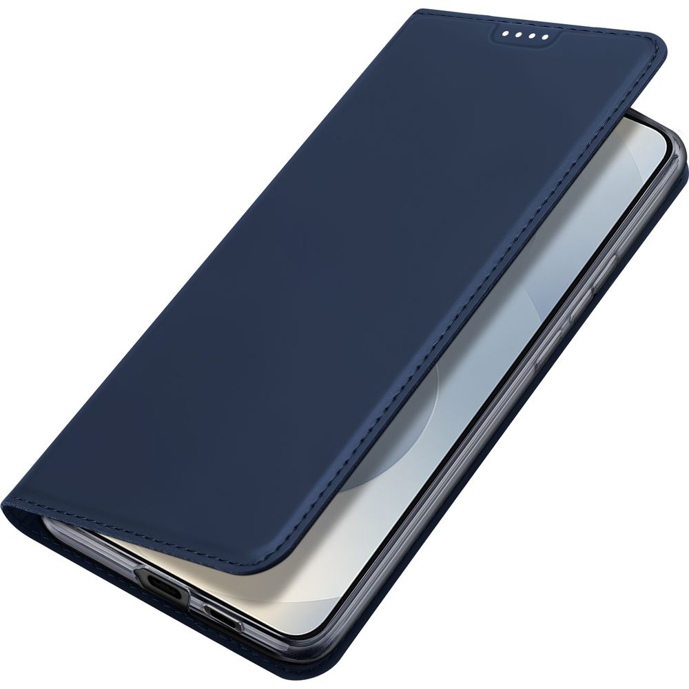 Handyhülle mit Klappe für Galaxy S26, Dux Ducis Skin Pro, Dunkelblau
