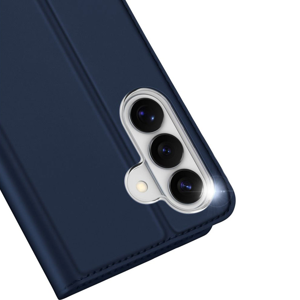 Handyhülle mit Klappe für Galaxy S26, Dux Ducis Skin Pro, Dunkelblau
