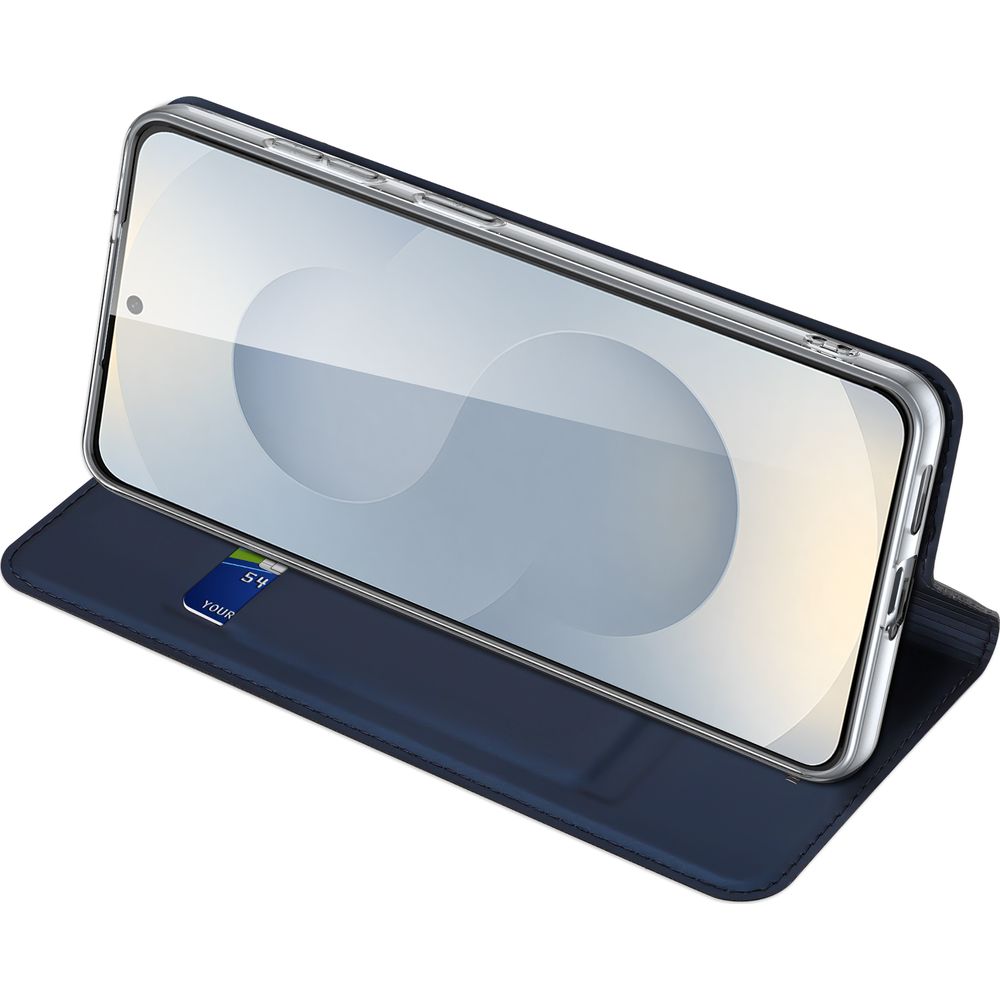 Handyhülle mit Klappe für Galaxy S26 Plus, Dux Ducis Skin Pro, Dunkelblau