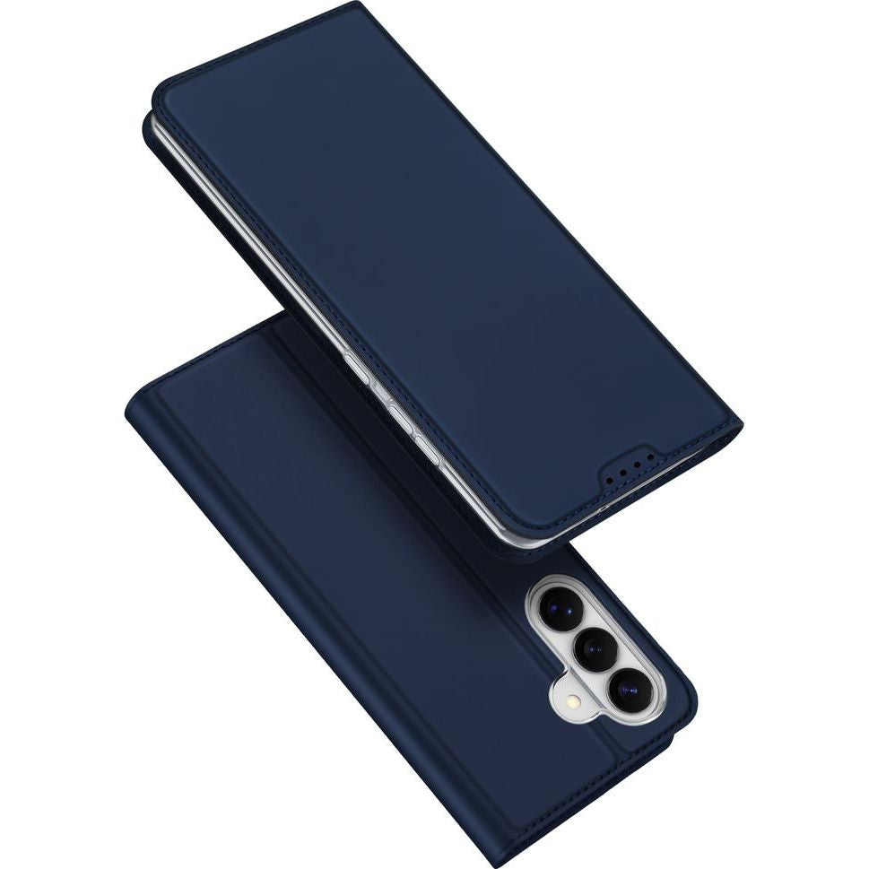 Handyhülle mit Klappe für Galaxy S26 Plus, Dux Ducis Skin Pro, Dunkelblau