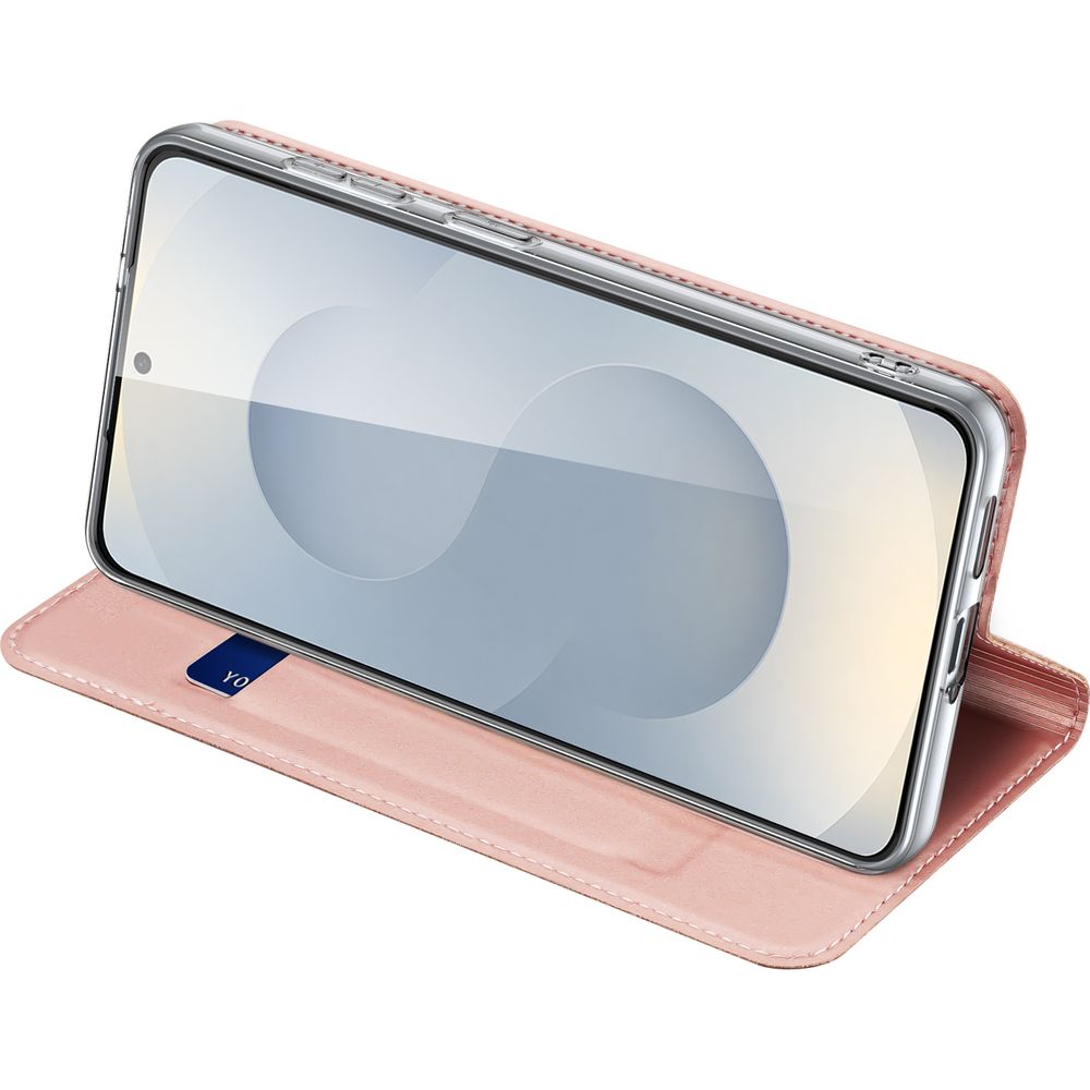 Handyhülle mit Klappe für Galaxy S26 Plus, Dux Ducis Skin Pro, Rosa