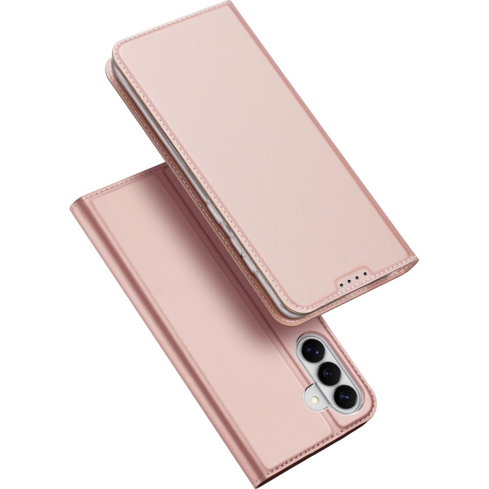 Handyhülle mit Klappe für Galaxy S26 Plus, Dux Ducis Skin Pro, Rosa
