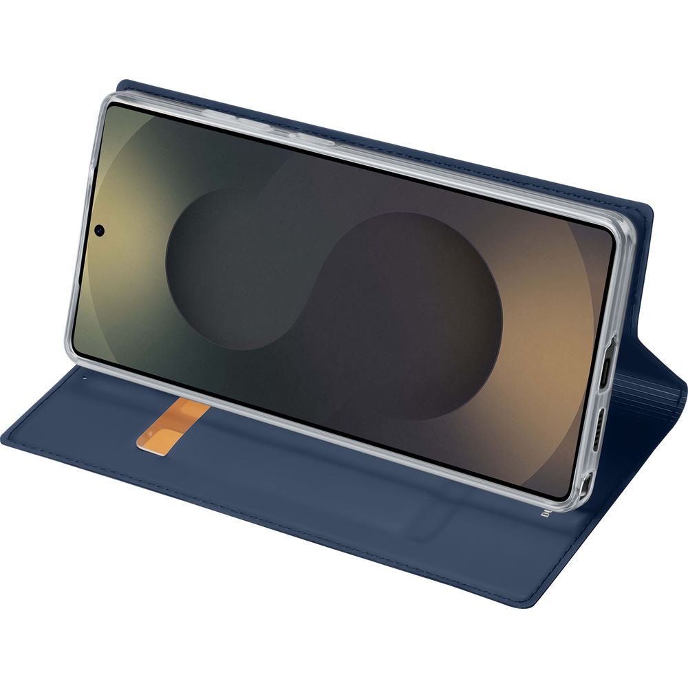 Handyhülle mit Klappe für Galaxy S26 Ultra, Dux Ducis Skin Pro, Dunkelblau