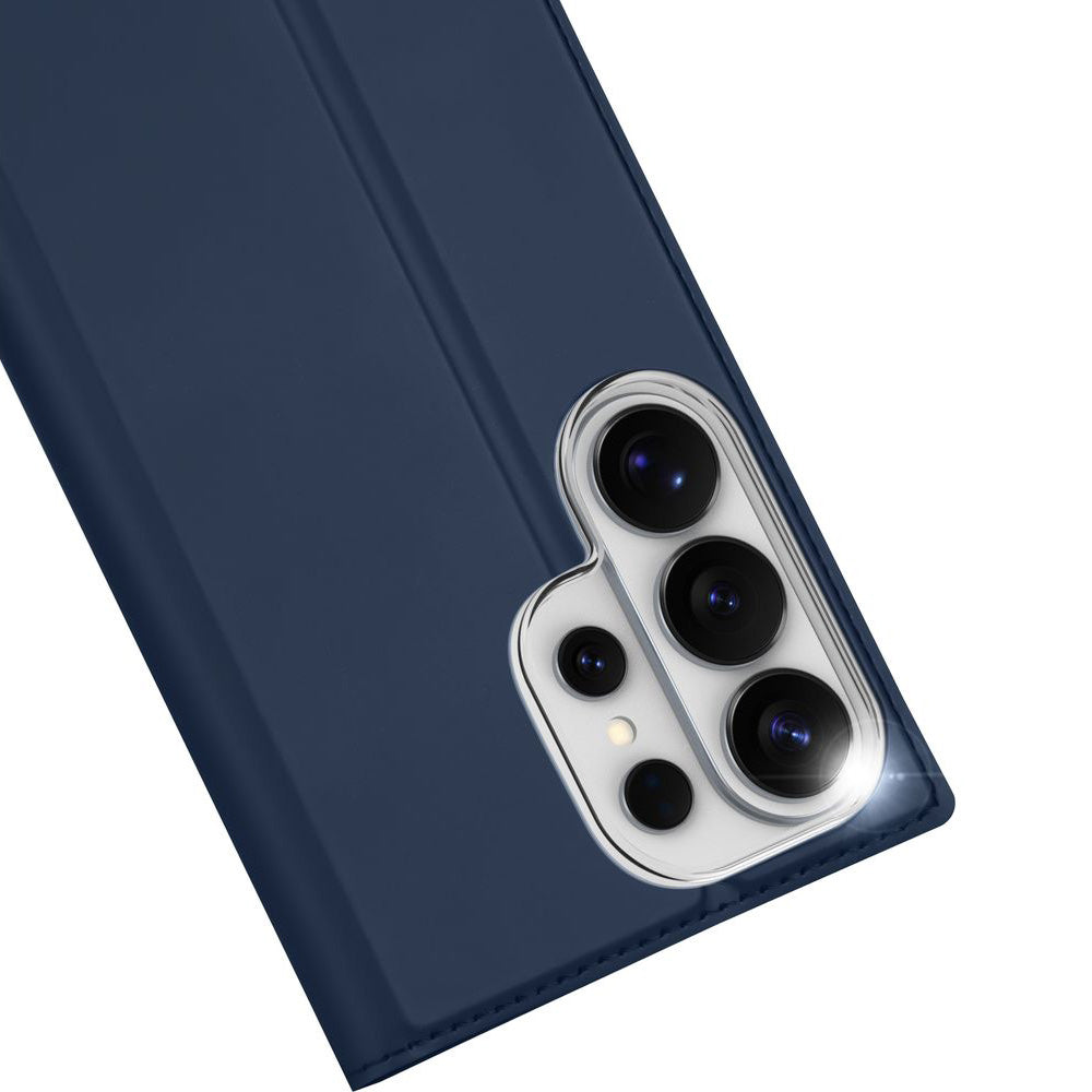 Handyhülle mit Klappe für Galaxy S26 Ultra, Dux Ducis Skin Pro, Dunkelblau