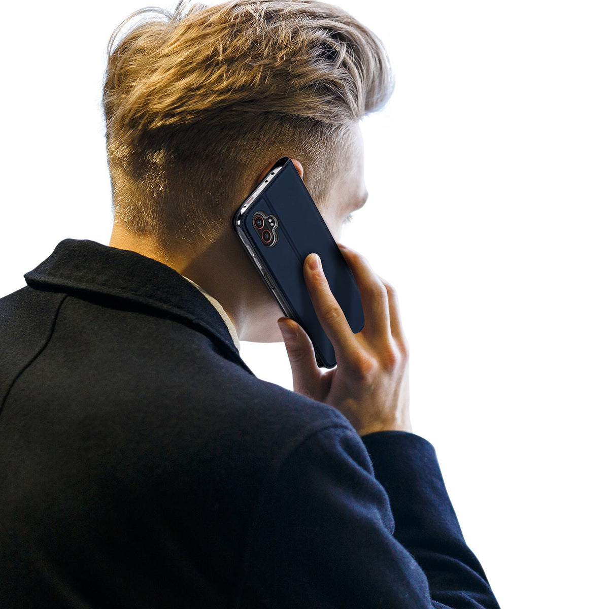 Handyhülle mit Klappe für Galaxy XCover 7 Pro, Dux Ducis Skin Pro, Blau