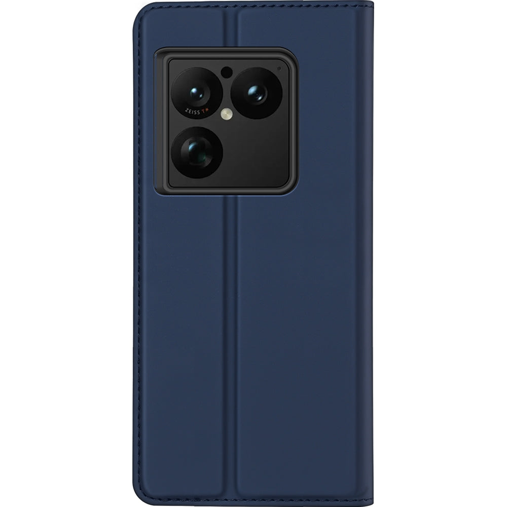 Handyhülle mit Klappe für Sony Xperia 1 VIII, Dux Ducis Skin Pro, Dunkelblau