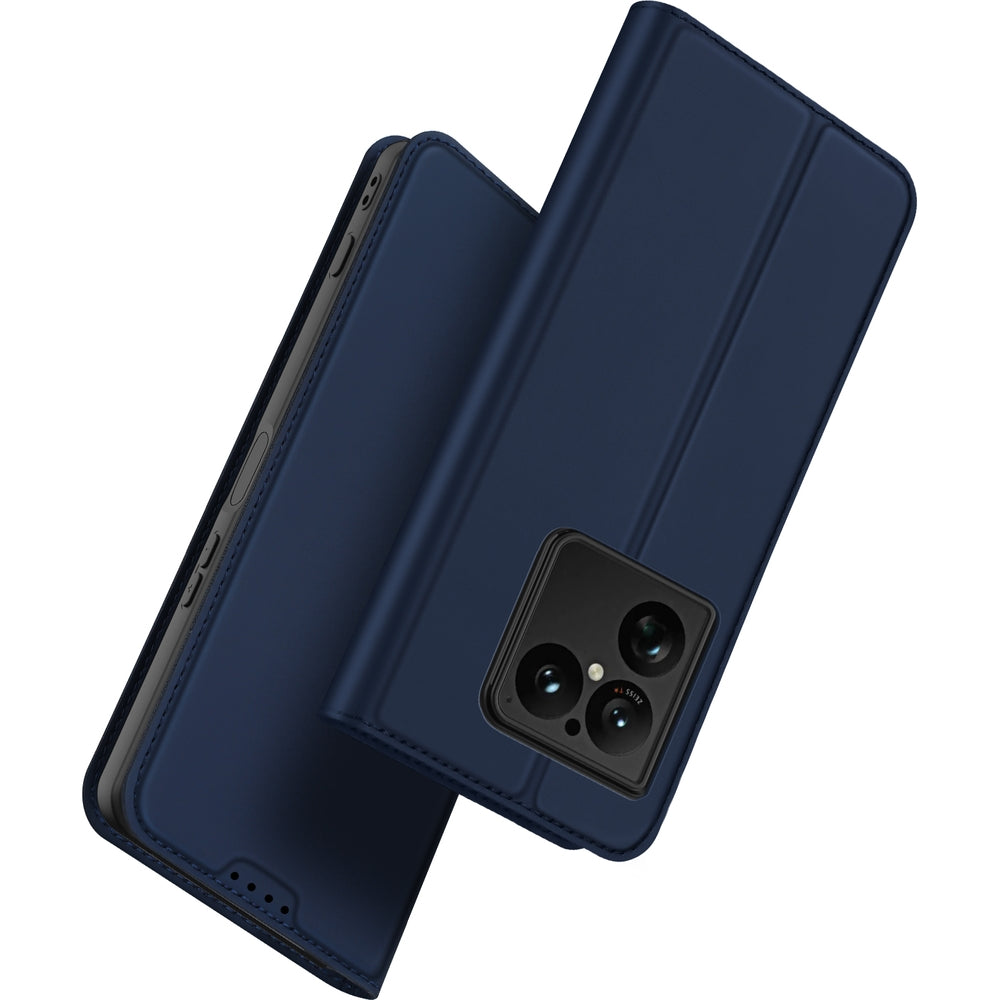 Handyhülle mit Klappe für Sony Xperia 1 VIII, Dux Ducis Skin Pro, Dunkelblau