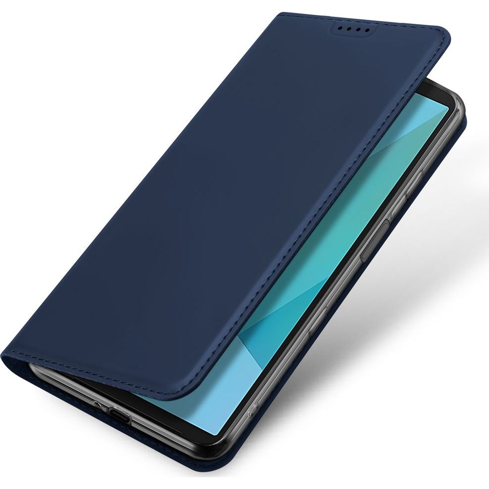 Handyhülle mit Klappe für Xperia 10 VII, Dux Ducis Skin Pro, Dunkelblau