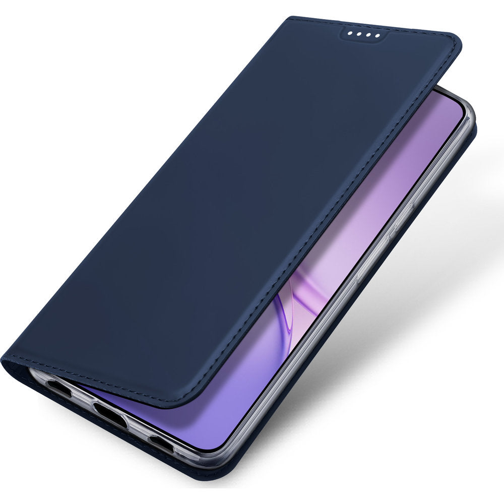 Handyhülle mit Klappe für Vivo X300 FE, Dux Ducis Skin Pro, Dunkelblau