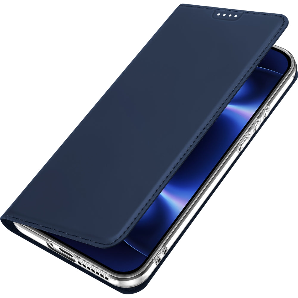 Handyhülle mit Klappe für Xiaomi 17 Ultra, Dux Ducis Skin Pro, Blau
