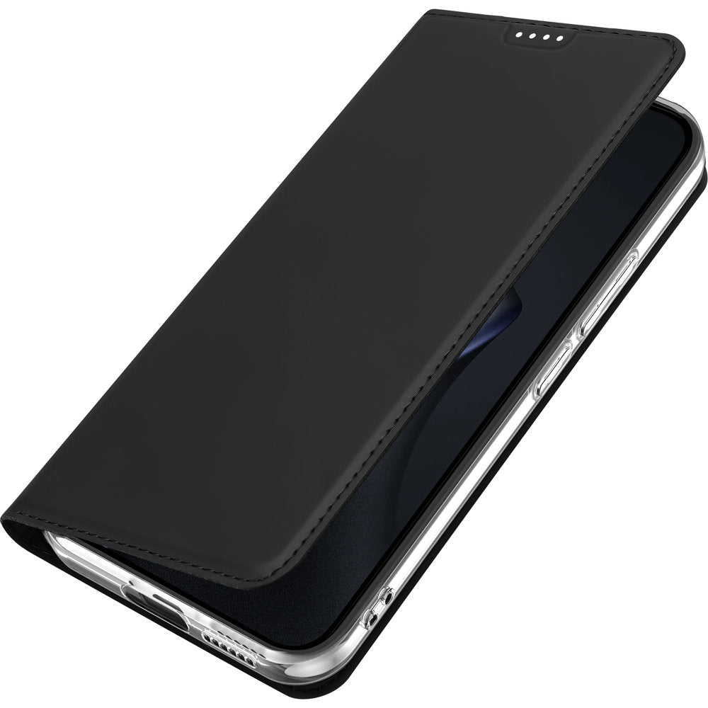 Handyhülle mit Klappe für Xiaomi 17T, Dux Ducis Skin Pro, Schwarz
