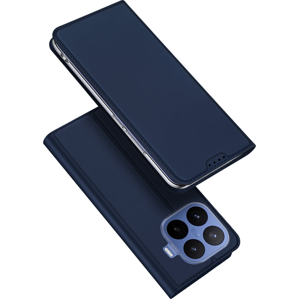 Handyhülle mit Klappe für Xiaomi 17T Pro, Dux Ducis Skin Pro, Dunkelblau