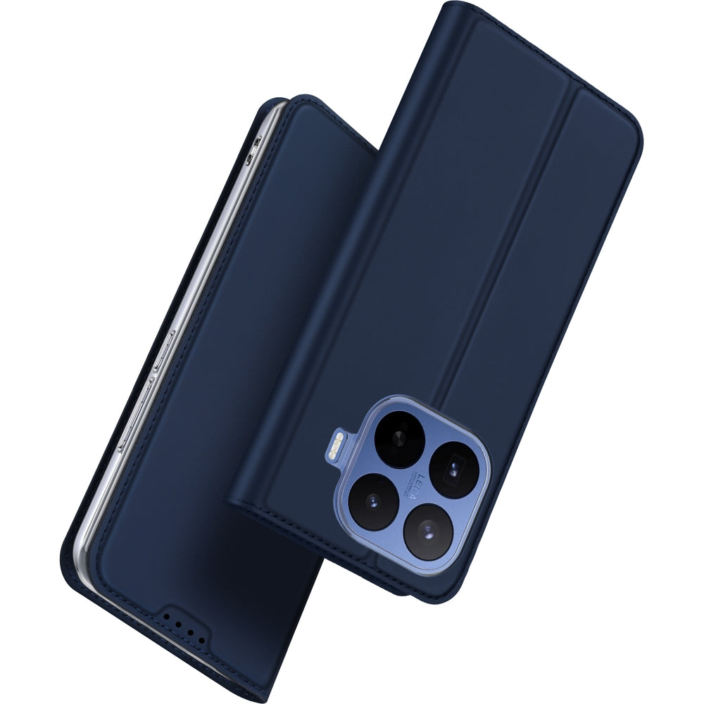 Handyhülle mit Klappe für Xiaomi 17T Pro, Dux Ducis Skin Pro, Dunkelblau