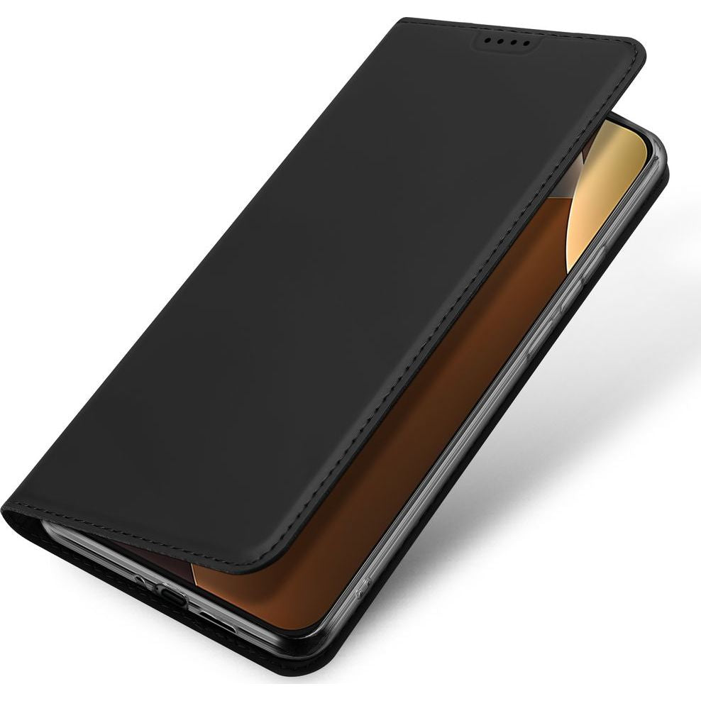 Handyhülle mit Klappe für Xiaomi Redmi Note 15 Pro 5G, Dux Ducis Skin Pro, Schwarz
