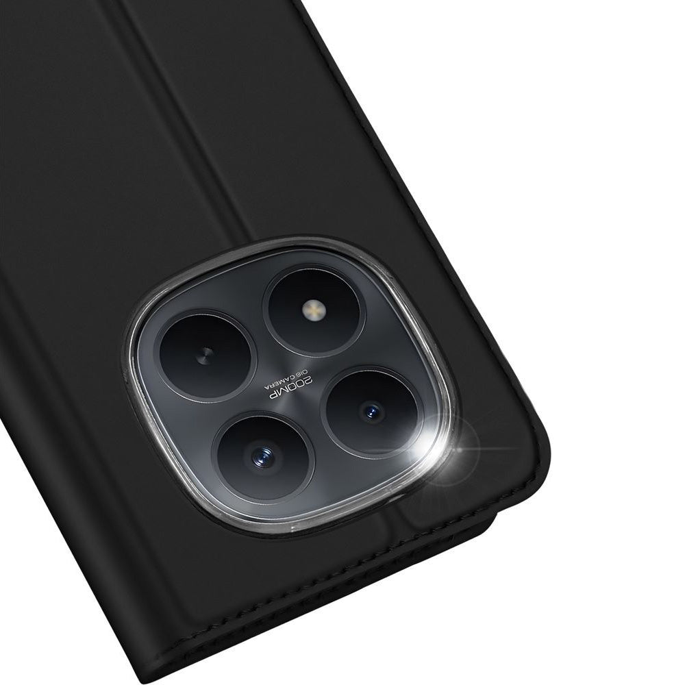 Handyhülle mit Klappe für Xiaomi Redmi Note 15 Pro Plus 5G / POCO M8 Pro 5G, Dux Ducis Skin Pro, Schwarz