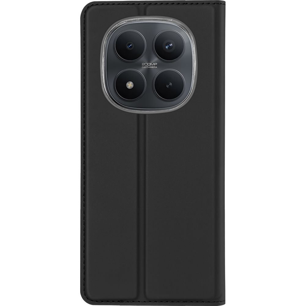 Handyhülle mit Klappe für Xiaomi Redmi Note 15 Pro Plus 5G / POCO M8 Pro 5G, Dux Ducis Skin Pro, Schwarz